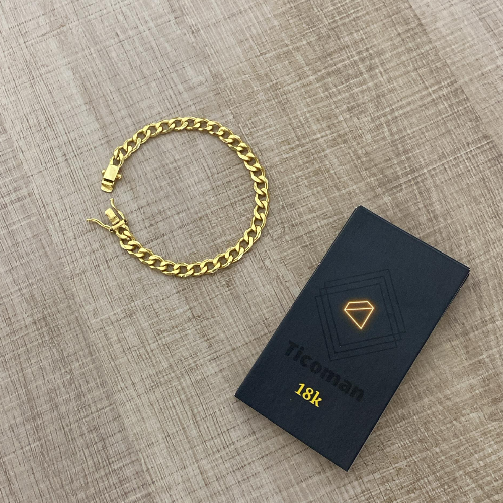 Pulseira Pitbull 6MM - Luxo