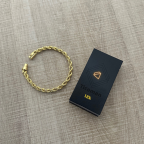 Pulseira Elo Baiano 8MM - Luxo